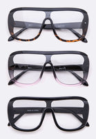 Love You Oversized Square Optical