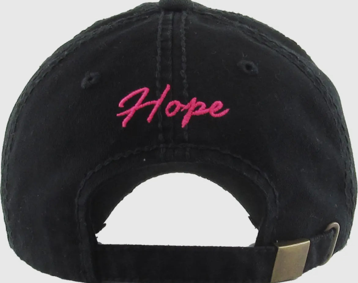 Breast Cancer Distressed Cap