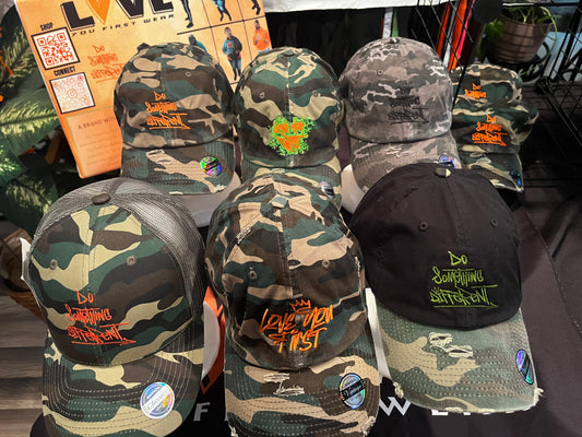 Love You Camouflage Cap Collection