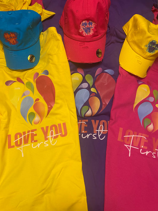Love You First Colored Tees